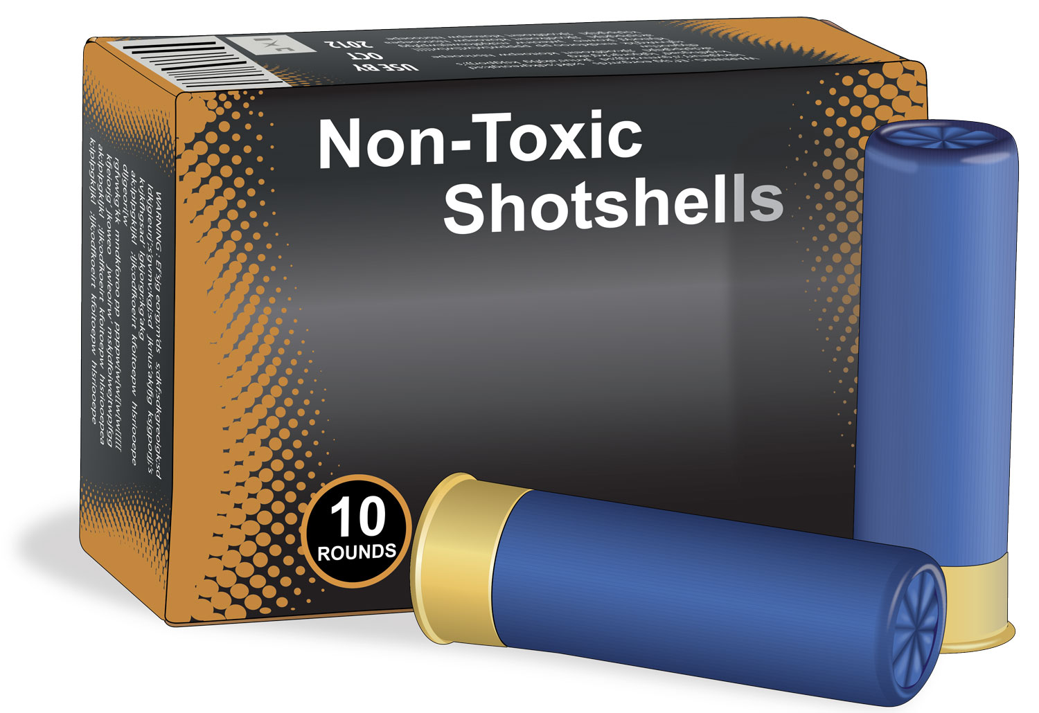 Non-toxic shotshells and packaging