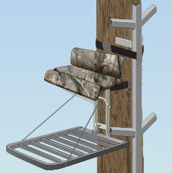 Hang-on tree stand